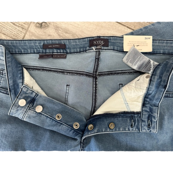 NWT NYDJ Ami Skinny Jeans In Plus Size - Cool Embrace Denim - Exposed Button Fly - Picture 6 of 10